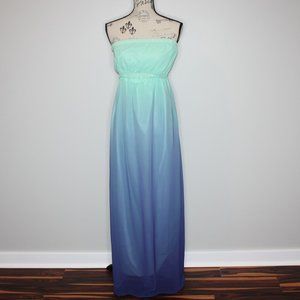 Chic by Jacob Women's Ombre Maxi Dress size M NWT